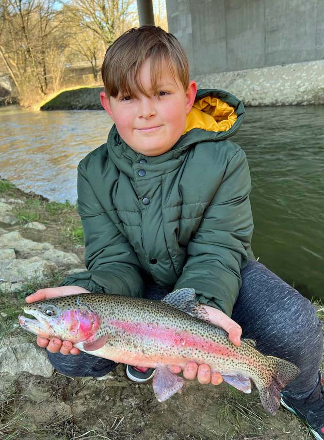 Lennox Kilian Regenbogenforelle 47 cm 0,9 kg 